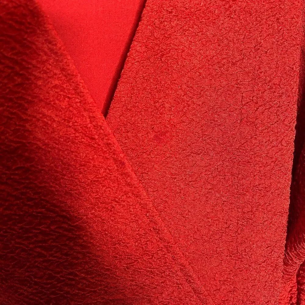 Torrid Textured Wrap Dress - Picture 2 of 4